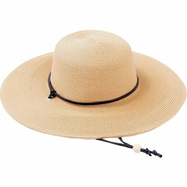 Sloggers Women's Light Brown Straw Sun Hat 442LB01